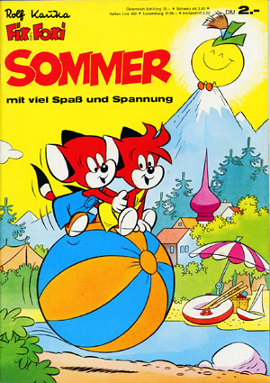 Fix und Foxi Sommer 1971 (© Kauka)