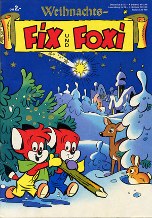 Fix und Foxi Weihnachten 1972 (© Kauka)