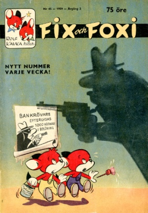 Fix och Foxi 45/1959
